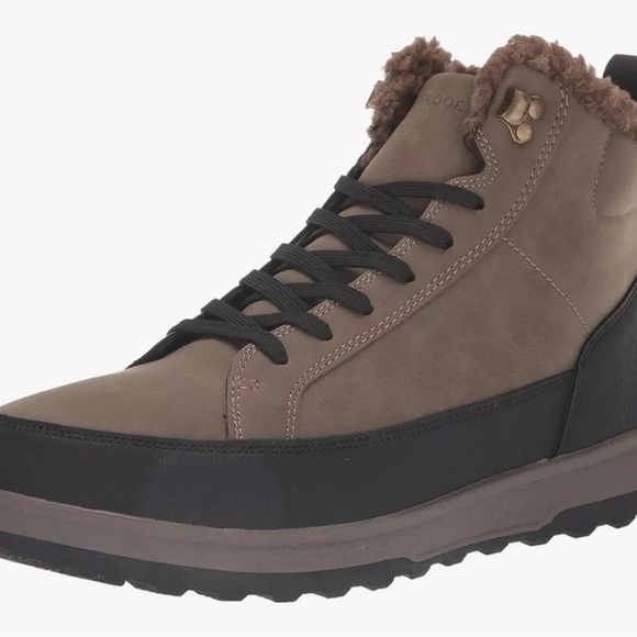 Weatherproof Men's Logjam Memory Foam Sneaker Boot Brown  Size 10 NIB - Picture 2 of 8